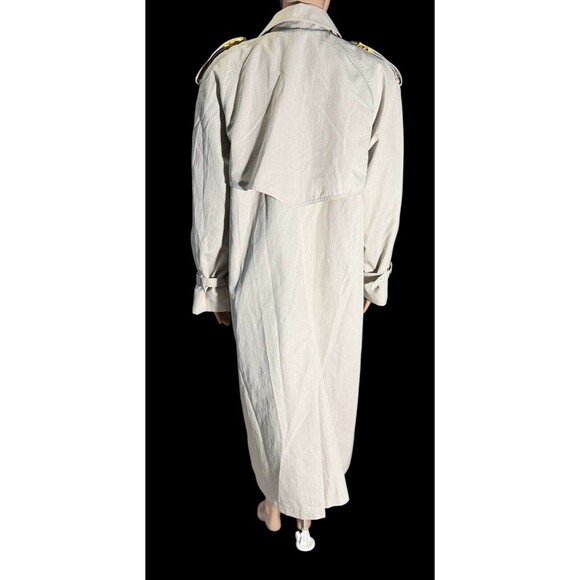 London Fog Maincoats of Weatherwear Distinction Womens 12 Pea Coat Trench VTG - Picture 3 of 16